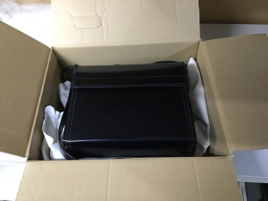 勝間光学製品の梱包
